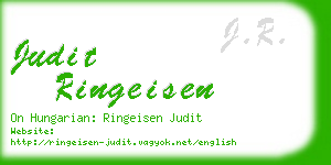 judit ringeisen business card